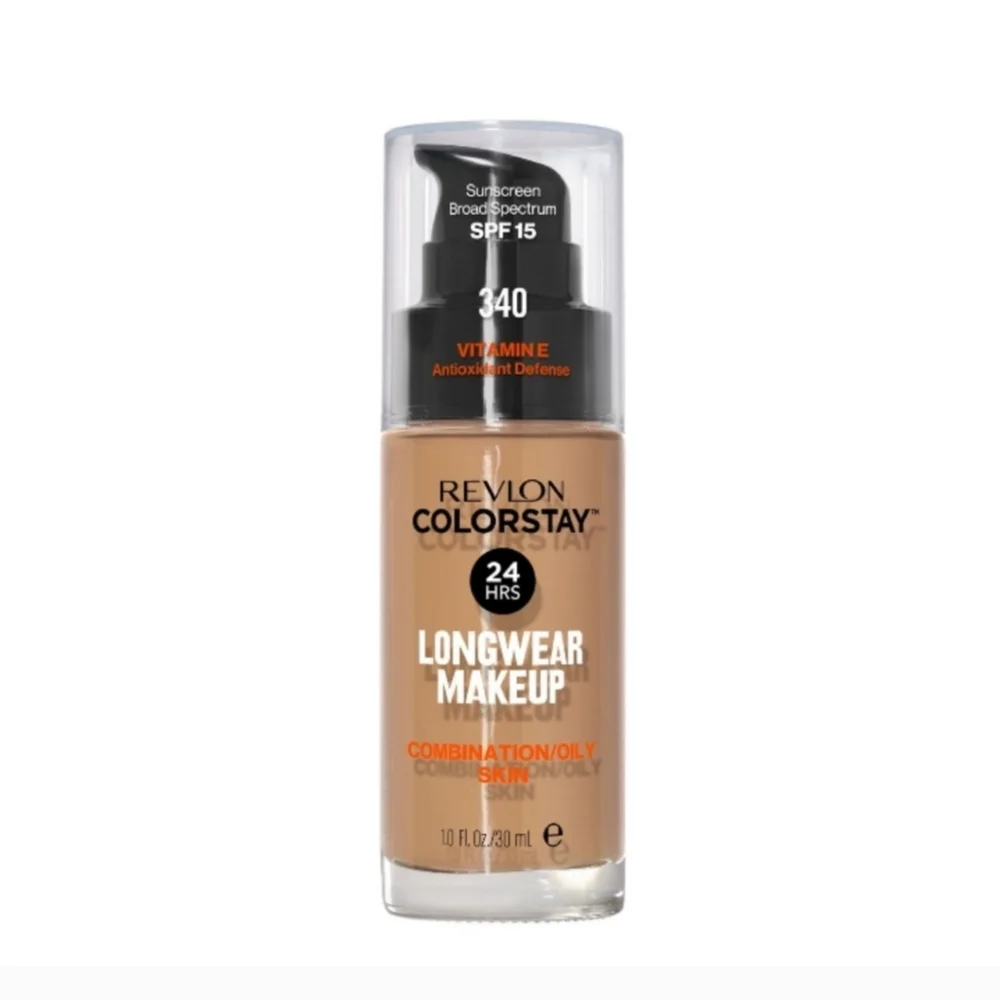 2 x Revlon ColorStay Liquid Foundation Combination/Oily Skin, 340 Early Tan